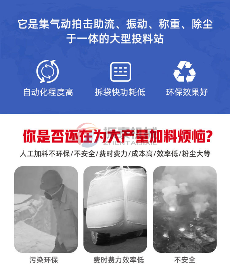 小蘇打噸袋拆包機(jī)優(yōu)優(yōu)勢特點(diǎn)
